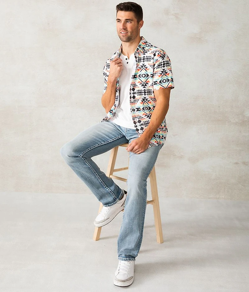 Printed Performance Stretch Shirt