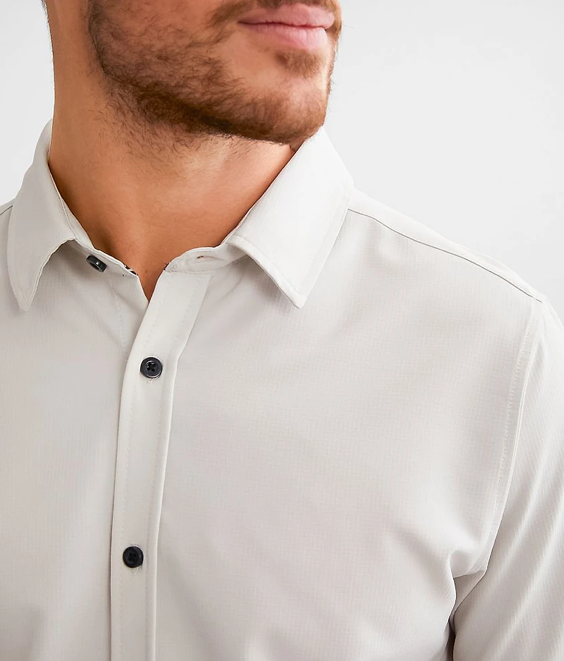 Mini Ripstop Performance Stretch Shirt