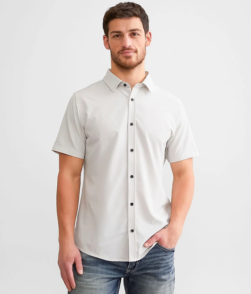 Mini Ripstop Performance Stretch Shirt
