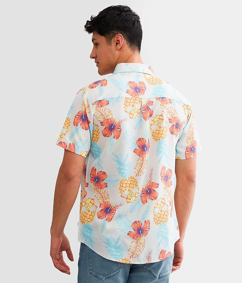 Tropical Ripstop Performance Stretch Shirt