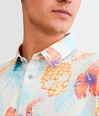 Tropical Ripstop Performance Stretch Shirt