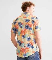 Tropical Flamingo Performance Stretch Shirt