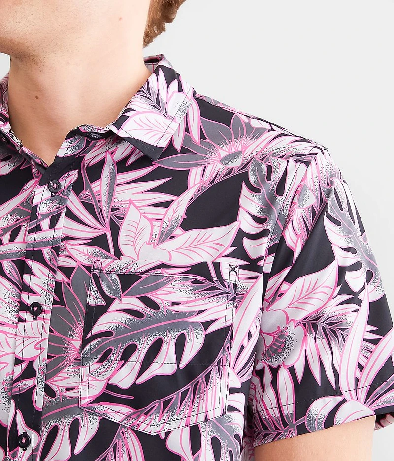 Tropical Performance Stretch Shirt