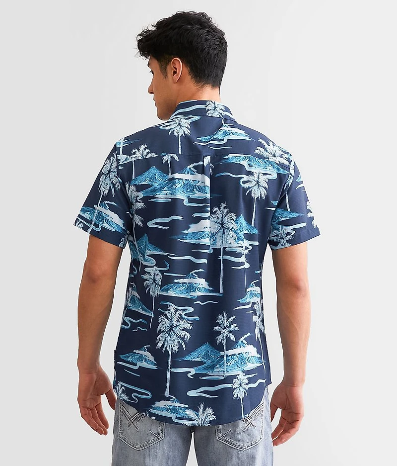Tropical Ripstop Performance Stretch Shirt