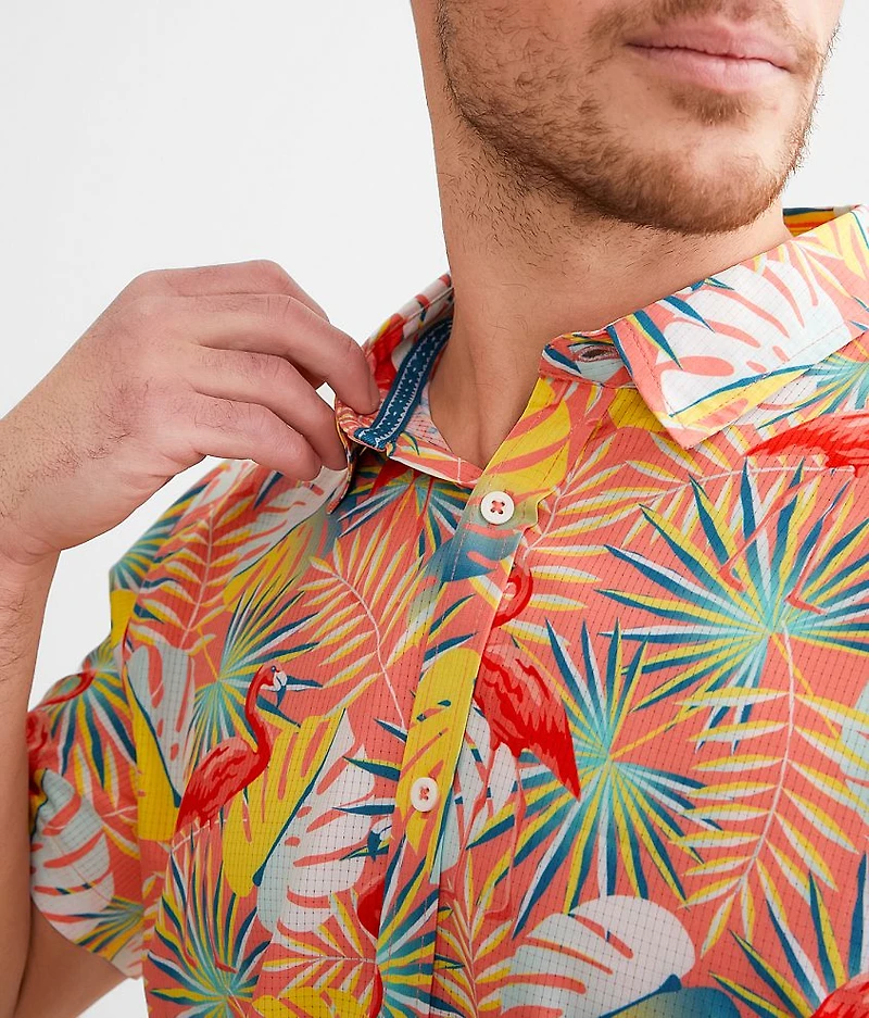 Tropical Performance Stretch Shirt