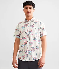 Palm Tree Performance Stretch Shirt