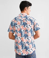 Floral Ripstop Performance Stretch Shirt