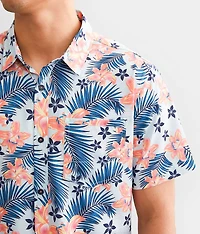 Floral Ripstop Performance Stretch Shirt