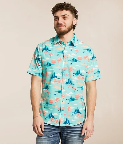 Athletic Ripstop Performance Stretch Shirt