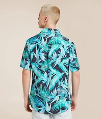 Tropical Athletic Performance Stretch Shirt