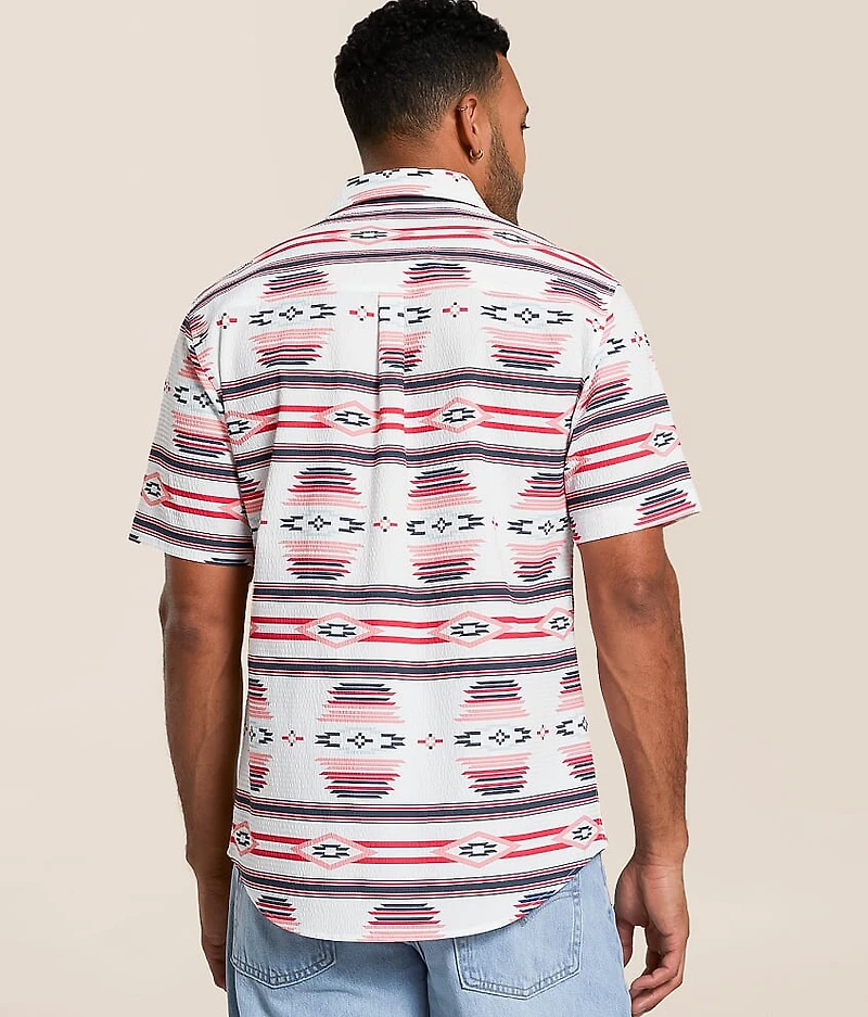 Seersucker Athletic Performance Stretch Shirt