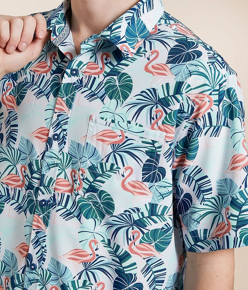 Flamingo Athletic Performance Stretch Shirt