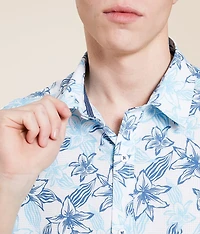 Tropical Athletic Performance Stretch Shirt