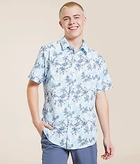 Tropical Athletic Performance Stretch Shirt