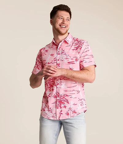 Floral Standard Performance Stretch Shirt