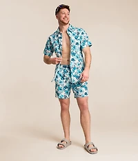 Floral Seersucker Standard Performance Shirt