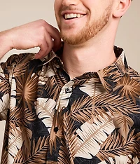 Tropical Athletic Performance Stretch Shirt
