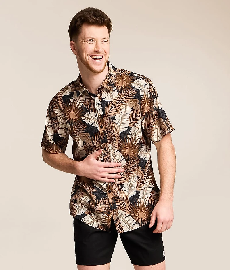 Tropical Athletic Performance Stretch Shirt