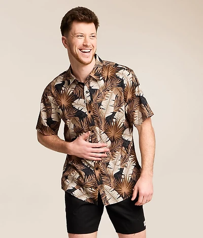 Tropical Athletic Performance Stretch Shirt