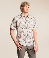 Palm Tree Athletic Performance Stretch Shirt