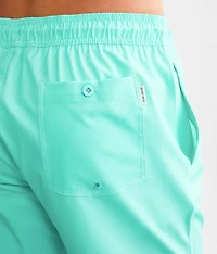 Solid Stretch Swim Trunks
