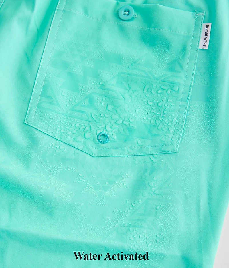 Solid Stretch Swim Trunks