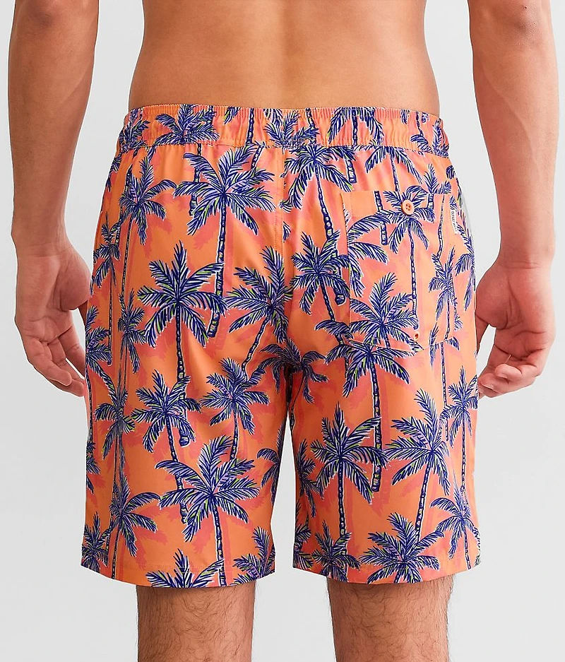 Palm Tree Stretch Swim Trunks
