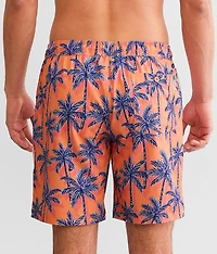 Palm Tree Stretch Swim Trunks