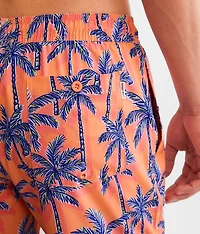 Palm Tree Stretch Swim Trunks