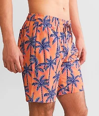 Palm Tree Stretch Swim Trunks