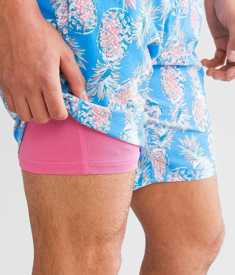 Pineapple Stretch Swim Trunks