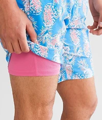 Pineapple Stretch Swim Trunks
