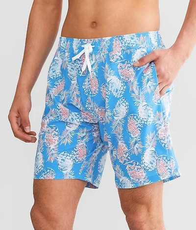 Pineapple Stretch Swim Trunks