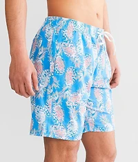 Pineapple Stretch Swim Trunks