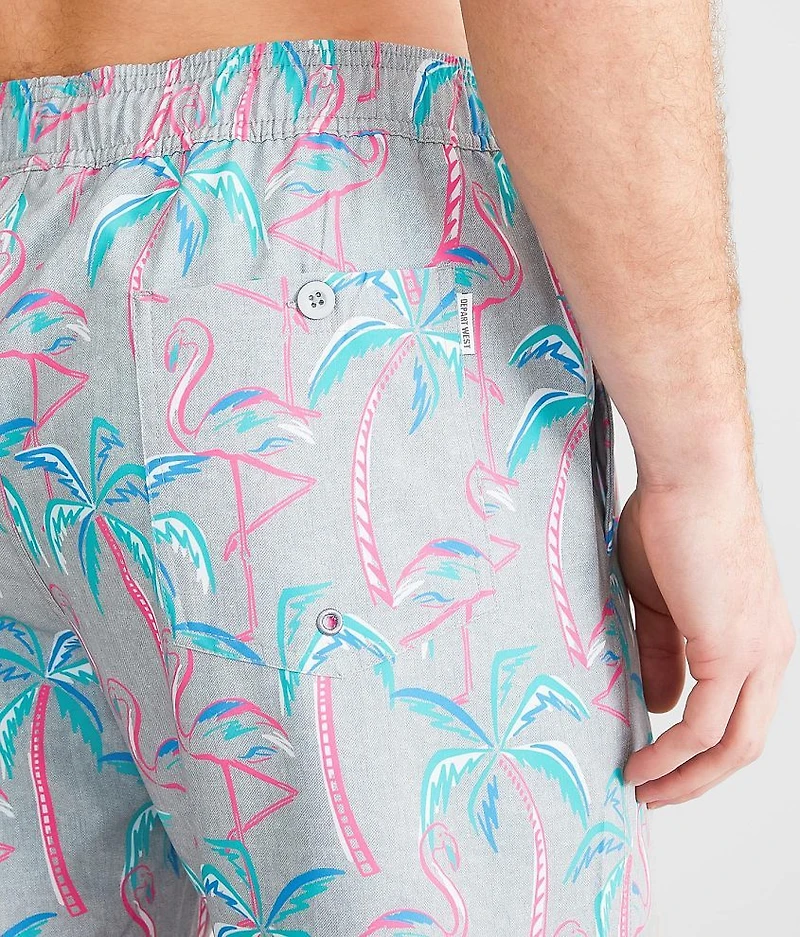 Tropical Stretch Swim Trunks