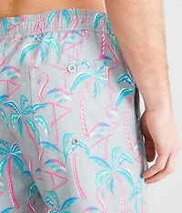 Tropical Stretch Swim Trunks