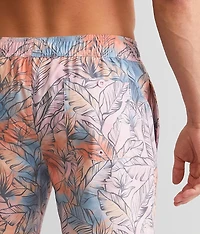 Watercolor Stretch Swim Trunks