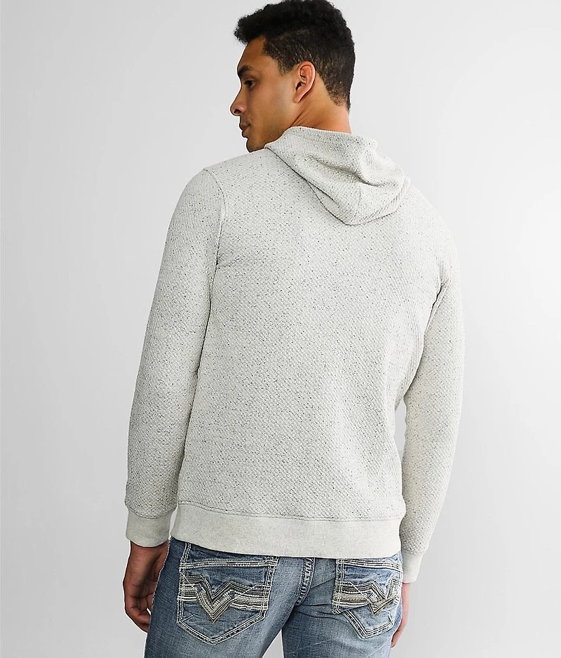 Textured Knit Hoodie