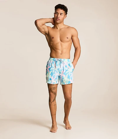 Busy Palms Happy Hour Stretch Swim Trunks