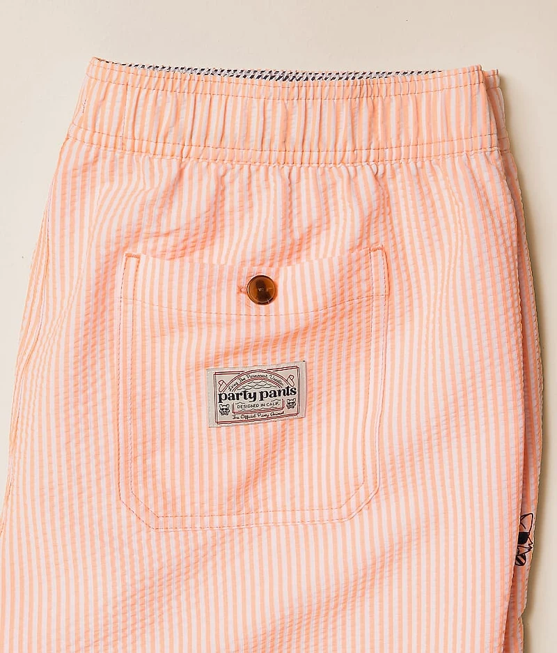 Striped Swim Trunks