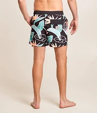 Sweet Leaf Stretch Swim Trunks