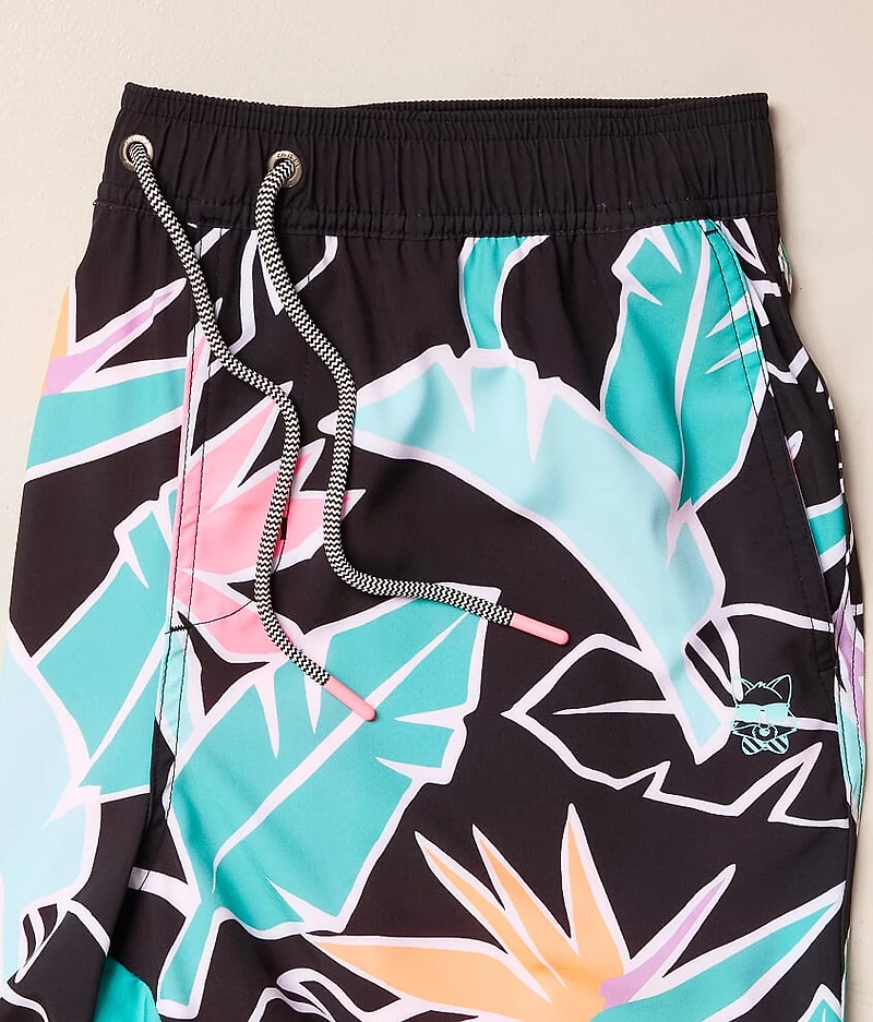 Sweet Leaf Stretch Swim Trunks