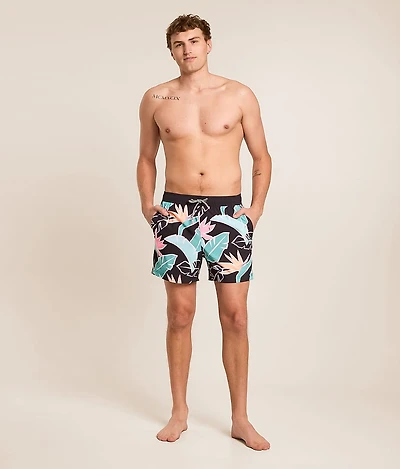 Sweet Leaf Stretch Swim Trunks