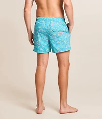 London Palms Stretch Swim Trunks