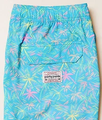London Palms Stretch Swim Trunks