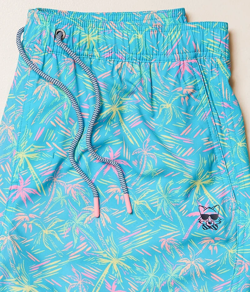 London Palms Stretch Swim Trunks