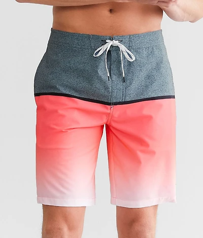 Gradient Neon Stretch Boardshort