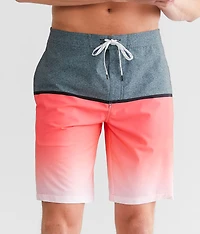 Gradient Neon Stretch Boardshort