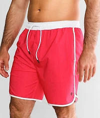 Neon Stretch Swim Trunks