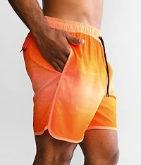 Neon Stretch Swim Trunks